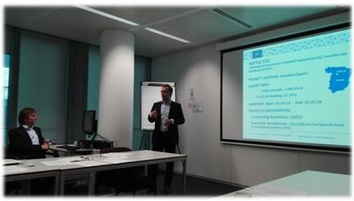 Kick off meeting of climate change mitigation projects in Brussels