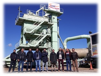 Visita a las instalaciones de COLLOSA de los miembros del consorcio del proyecto LIFE BATTLE CO2